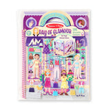 Puffy Sticker Activity Book - Day of Glamour B5
