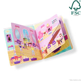 Puffy Sticker Activity Book - Day of Glamour B5