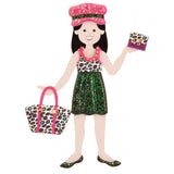Puffy Sticker Activity Book - Day of Glamour B5