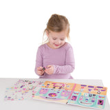 Puffy Sticker Activity Book - Day of Glamour B5