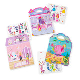 Puffy Sticker Bundle - Dress-Up, Princess and Mermaid I6