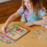 Puffy Sticker Play Set 3-Pack: On the Farm, Safari, Chipmunk House P0