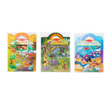 Puffy Sticker Play Set 3-Pack: Safari, Dinosaur, Ocean Z4