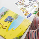 Puffy Sticker Play Set 3-Pack: Safari, Dinosaur, Ocean Z4