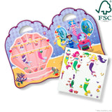 Puffy Sticker Play Set - Mermaid X4
