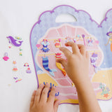 Puffy Sticker Play Set - Mermaid X4