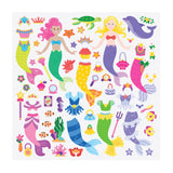 Puffy Sticker Play Set - Mermaid X4