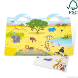 Puffy Sticker Play Set - Safari K3