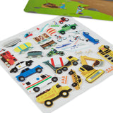 Puffy Sticker Play Set - Vehicles G9