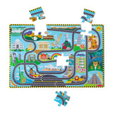 Race Around the World Tracks Floor Puzzle - 48 Pieces P7