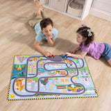 Race Around the World Tracks Floor Puzzle - 48 Pieces P7