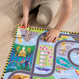 Race Around the World Tracks Floor Puzzle - 48 Pieces P7