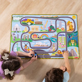 Race Around the World Tracks Floor Puzzle - 48 Pieces P7