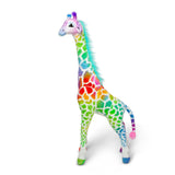Rainbow Giraffe Lifelike Plush V4