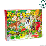 Rainforest Floor Puzzle - 48 Pieces A4
