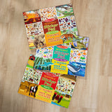 Reusable Sticker Pad 3-Pack: Jungle, Farm, Under the Sea W8