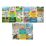 Reusable Sticker Pad 3-Pack: Vehicles, Habitats, Prehistoric D3