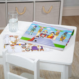 Reusable Sticker Pad Bundle - Fairy, Princess, Dress-Up, and Play House A7
