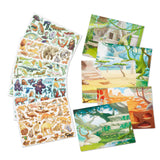 Reusable Sticker Pad - Jungle and Savanna E7