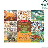 Reusable Sticker Pad - Jungle and Savanna E7