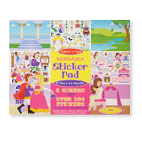 Reusable Sticker Pad - Princess Castle Y5