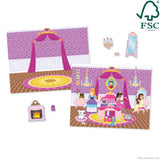 Reusable Sticker Pad - Princess Castle Y5