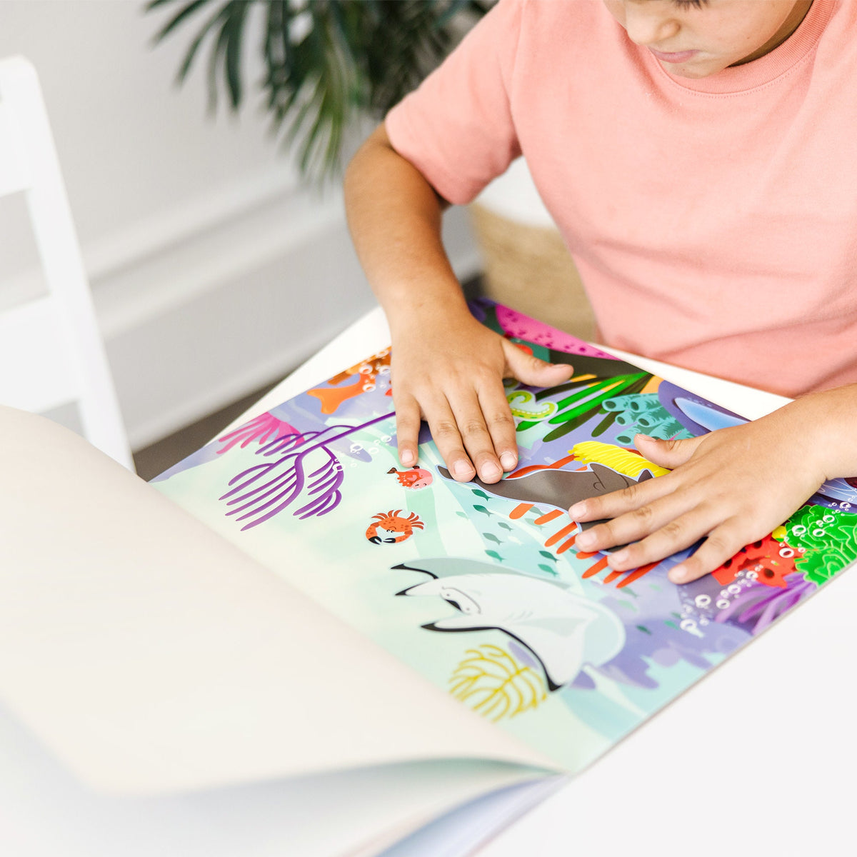 Reusable Sticker Pad - Under the Sea J6