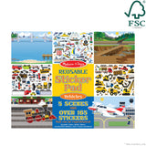 Reusable Sticker Pad - Vehicles Q4