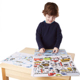 Reusable Sticker Pad - Vehicles Q4
