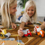 Round the Construction Zone Work Site Rug & Vehicle Set P6