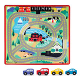 Round the Town Road Rug & Car Set O7