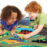 Round the Town Road Rug & Car Set O7