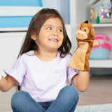 Safari Buddies Hand Puppets X2