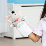 Safari Buddies Hand Puppets X2