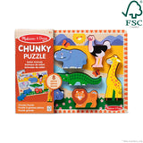Safari Chunky Puzzle - 8 Pieces L9