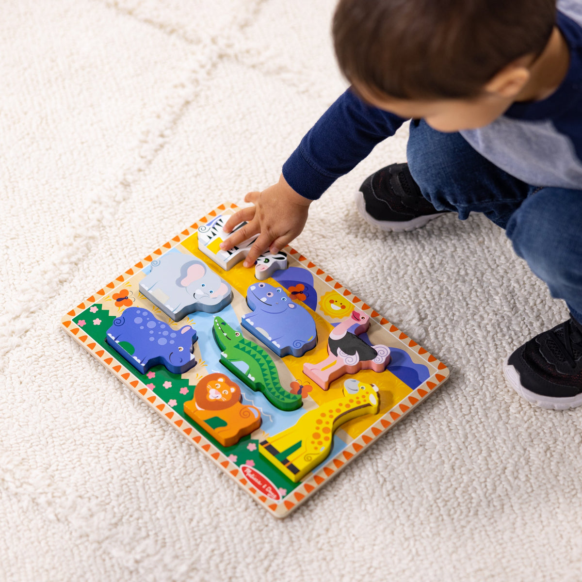 Safari Chunky Puzzle - 8 Pieces L9
