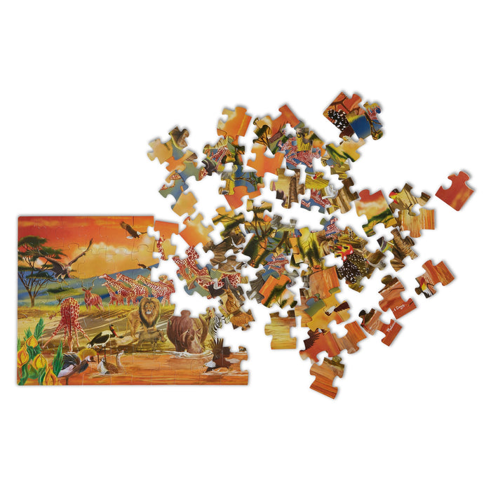 Safari Floor Puzzle - 100 Pieces B1