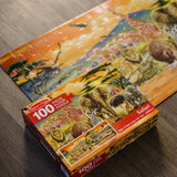 Safari Floor Puzzle - 100 Pieces B1