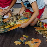 Safari Floor Puzzle - 100 Pieces B1