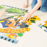 Safari Social Floor Puzzle - 24 Pieces Q2