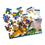 Safari Social Floor Puzzle - 24 Pieces Q2