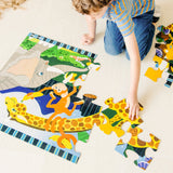 Safari Social Floor Puzzle - 24 Pieces Q2