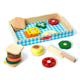 Sandwich Making Set - Wooden Play Food M0