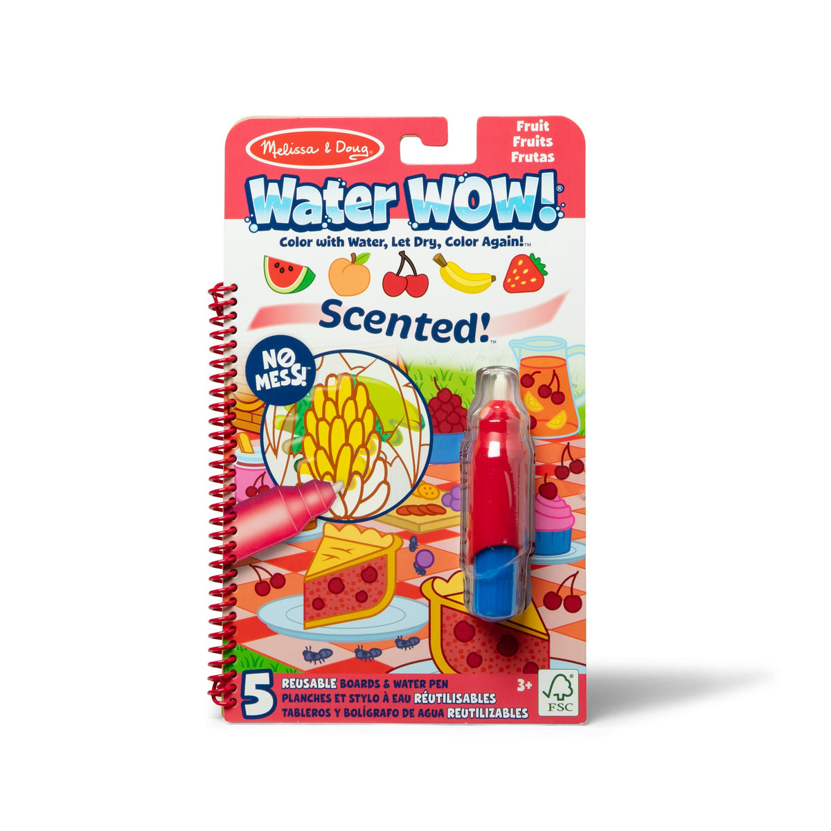 Scented Water WOW! Water-Reveal Pad - Fruit C0