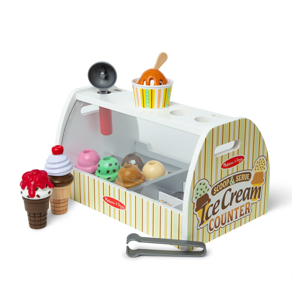 Scoop & Serve Ice Cream Counter A4