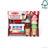 Scoop & Stack Ice Cream Cone Magnetic Play Set Y0