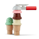 Scoop & Stack Ice Cream Cone Magnetic Play Set Y0