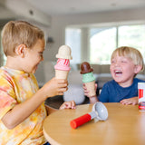 Scoop & Stack Ice Cream Cone Magnetic Play Set Y0