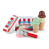 Scoop & Stack Ice Cream Cone Magnetic Play Set Y0