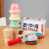 Scoop & Stack Ice Cream Cone Magnetic Play Set Y0